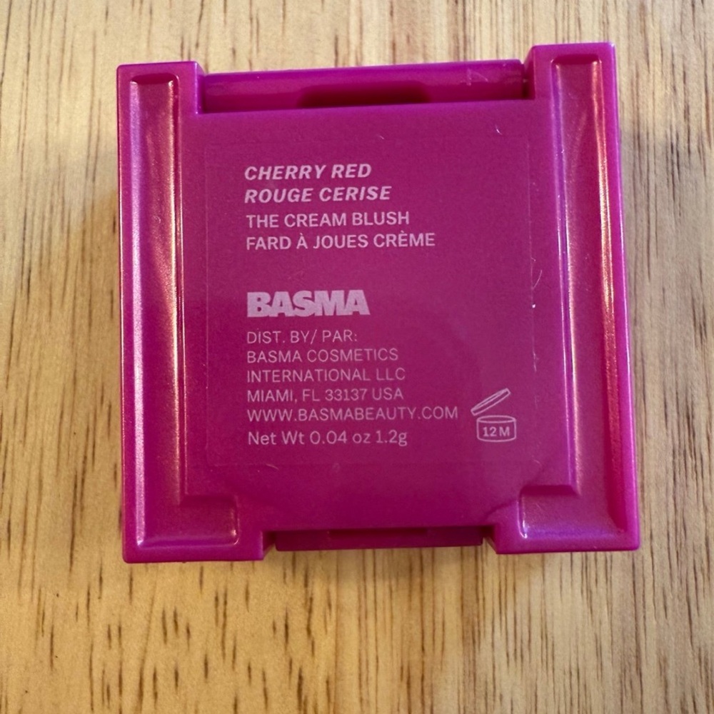 ❤️ 3/$25 Basma The Cream Blush in Cherry Red - Picture 2 of 2